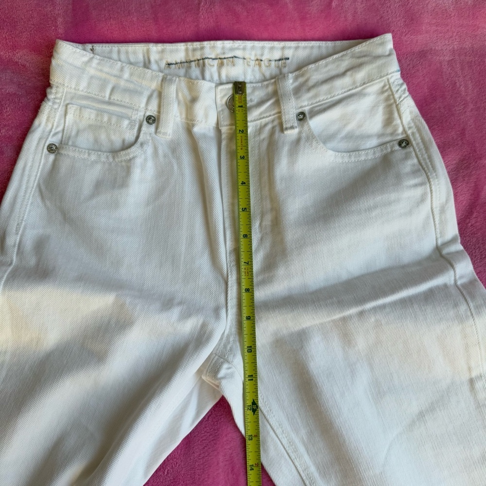 American Eagle Skinny Jeans White Short - Picture 7 of 8